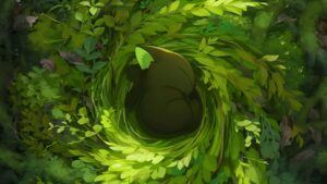 罗小黑 - 绿色漩涡